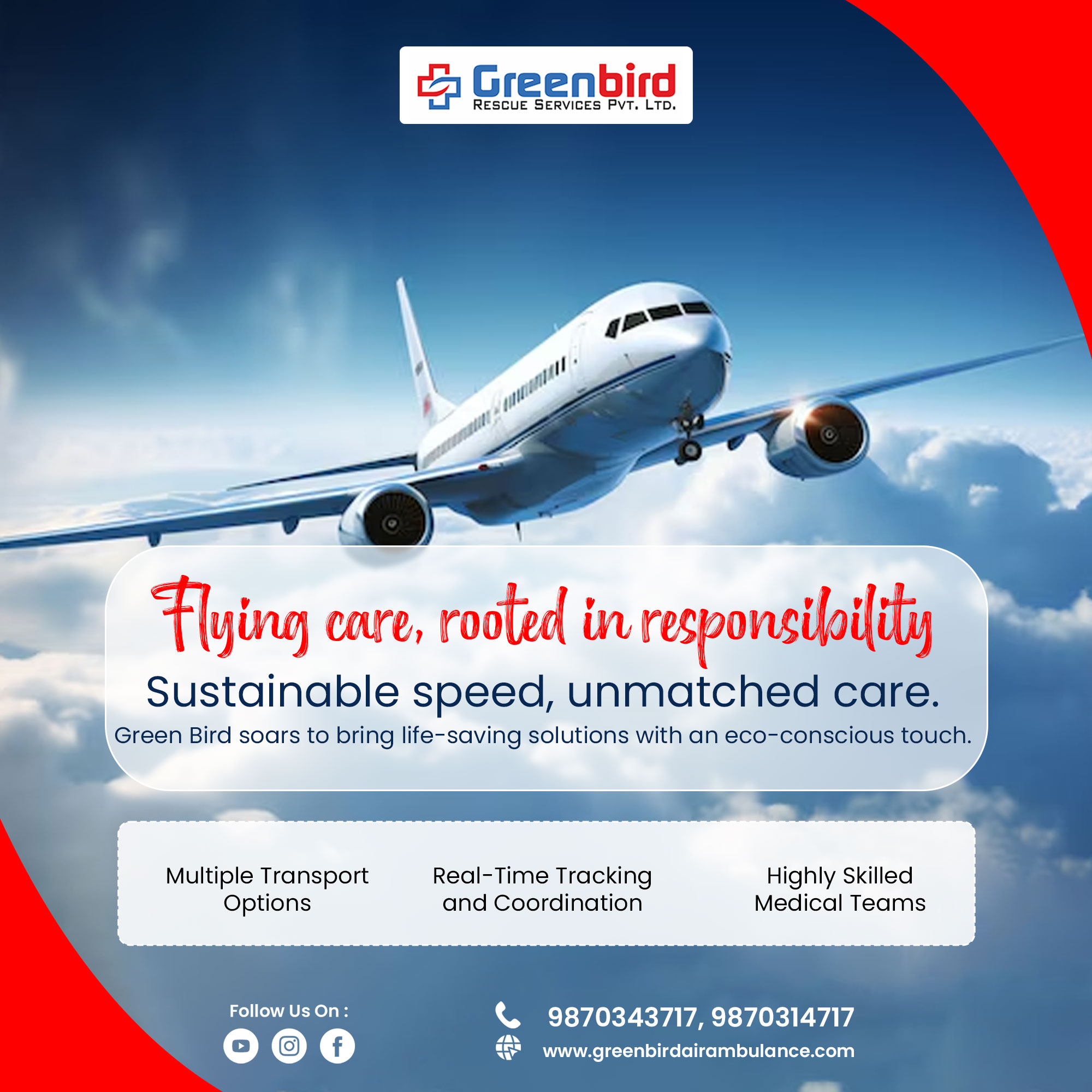 Choose Greenbird Air and Train Ambulance Services with Paramedical Doctors in Silchar