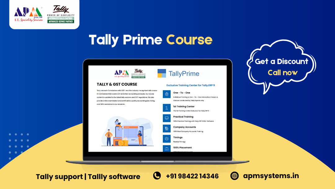Tally software sales and service in Coimbatore