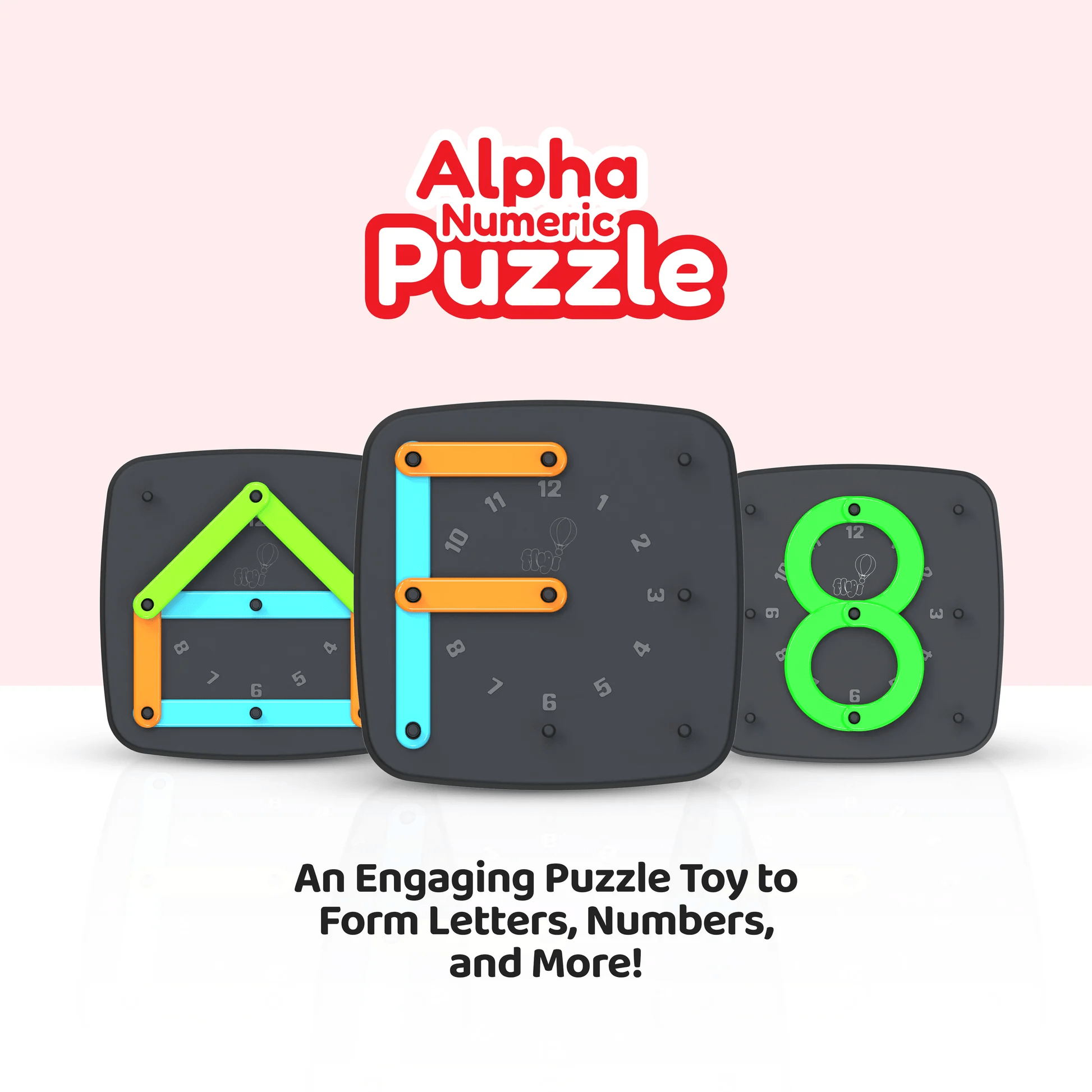 Alpha Numeric Puzzle Educational Toys for kids – FLYI toys