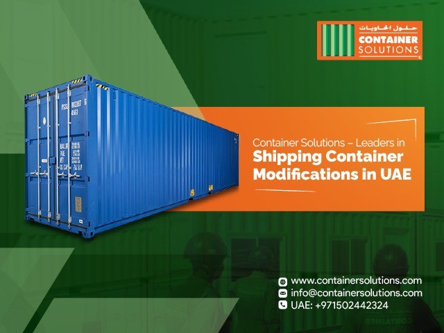 Container Solutions | shipping container modifications in UAE